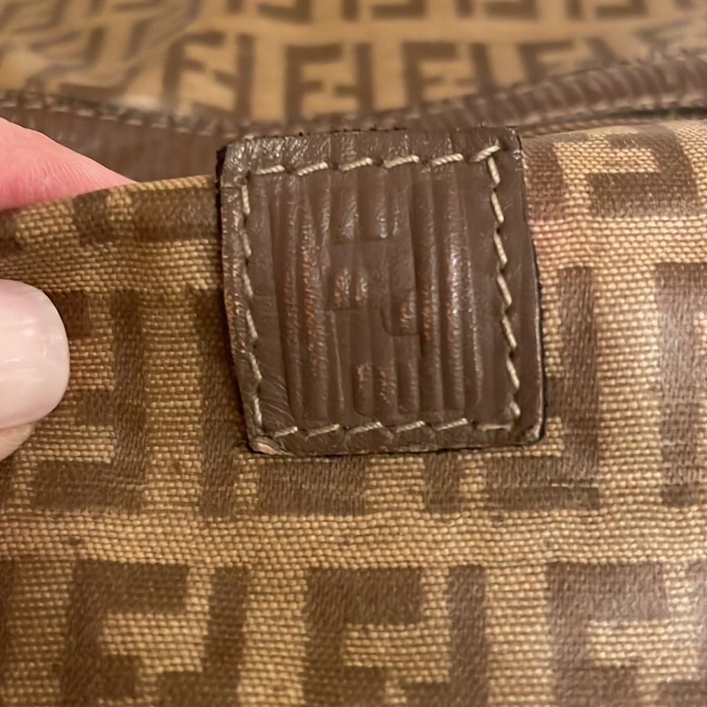 FENDI travel VINTAGE Zucca pattern weekender duffle bag O/S - Picture 14 of 15